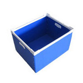 藍色全新料中空板箱